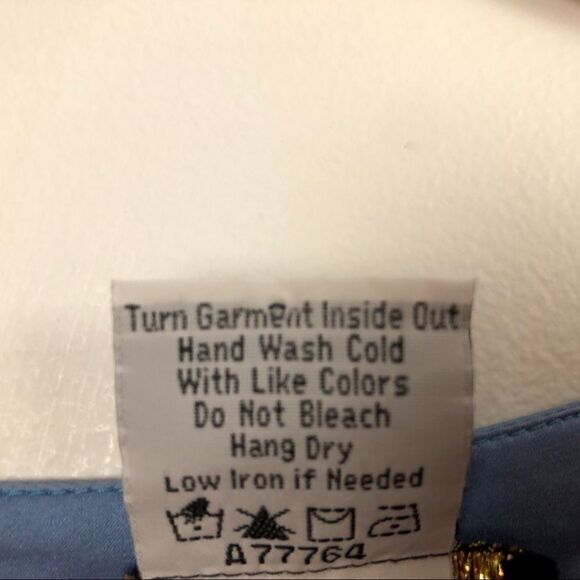 Bob Mackie Wearable Art Size M Black Tunic - Picture 7 of 8